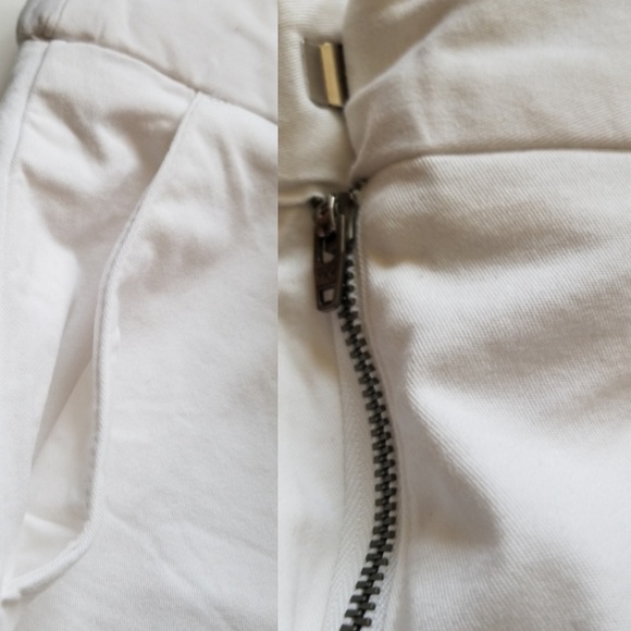 🆕️⬇️🎉HOST PICK🎉 Cynthia Rowley White Embroidered Trim Shorts - Picture 7 of 8